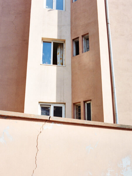 Fine art picture showing a building watching the neighbourhood